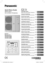 Panasonic WH-MXC12J9E8 Guia Rápido