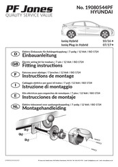 PF Jones 19080544PF Instrucciones De Montaje