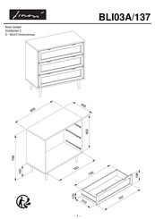 finori BLI03A/137 Instrucciones De Montaje