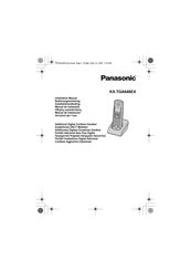 Panasonic KX-TGA648EX Manual De Instalación