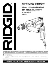 RIDGID R7110 Manual Del Operador