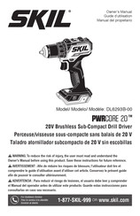 Skil PWRCORE 20 Manual Del Propietário