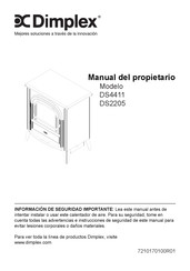 Dimplex DS4411 Manual Del Propietário