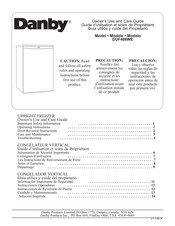 Danby DUF408WE Guía Utilice Y Cuide Del Propietario