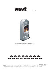 EWT Optiflame NORDIC DELUXE NRC20RC Manual De Instrucciones