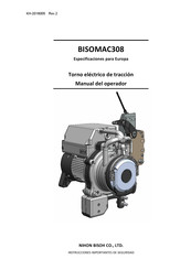 Nihon Bisoh BISOMAC308 Serie Manual Del Operador