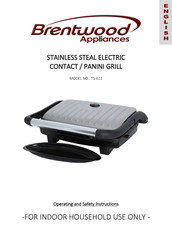 Brentwood Appliances TS-611 Manual De Instrucciones