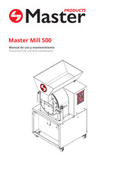 Master Mill 500 Manual De Uso Y Mantenimiento