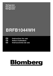 Blomberg BRFB1044WH Instrucciones De Uso