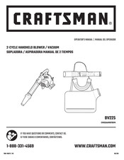 Craftsman BV225 Manual Del Operador