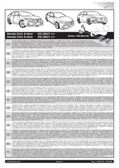 ECS Electronics HN-862-DX Instrucciones De Montaje