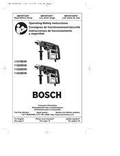 Bosch 11233EVS Instrucciones De Funcionamiento Y Seguridad