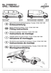 Jaeger 21500610J Instrucciones De Montaje