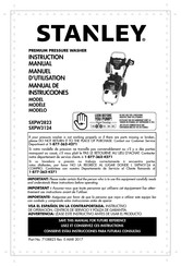 Stanley SXPW2823 Manual De Instrucciones