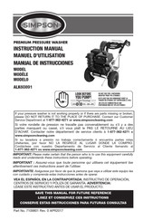 Simpson ALK60891 Manual De Instrucciones