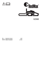 RedMax GZ360 Manual Del Usuario