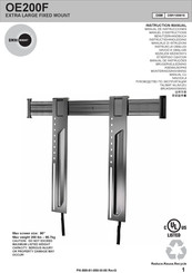 Omnimount OE200F Instrucciones De Montaje