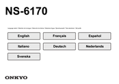 Onkyo NS-6170 Manual De Instrucciones