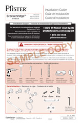 Pfister Breckenridge BTB-BC3X Guia De Instalacion