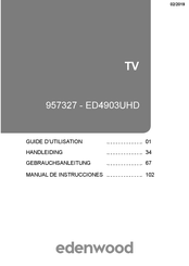 Edenwood ED4903UHD Manual De Instrucciones