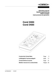 wtw Cond 3400i Instrucciones De Operación