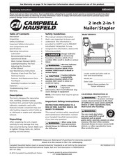 Campbell Hausfeld SB504010 Manual De Instrucciones