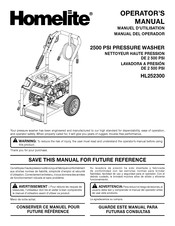 Homelite HL252300 Manual Del Operador