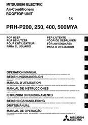 Mitsubishi Electric PRH-P500MYA Manual Del Usuario