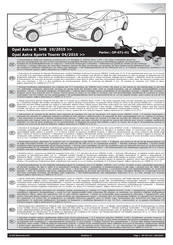 ECS Electronics OP-071-H1 Instrucciones De Montaje