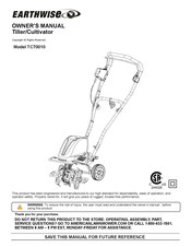 EarthWise TC70010 Manual Del Propietário