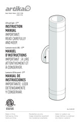 Artika 21OUT-C7-PSS Manual De Instrucciones