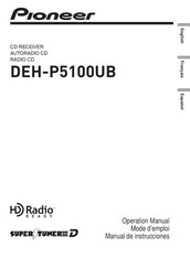 Pioneer DEH-P5100UB Manual De Instrucciones