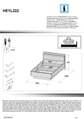 Forte HEYL222 Instrucciones De Montaje