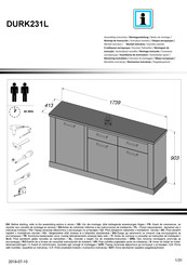 Forte DURK231L Instrucciones De Montaje