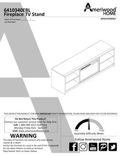 Ameriwood Home 6410340EBL Manual Del Usuario