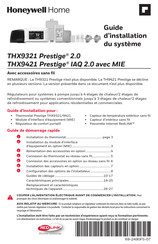 Honeywell Home THX9421 Prestige IAQ 2.0 Guia De Instalacion