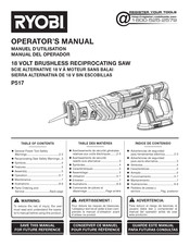 Ryobi P517 Manual Del Operador