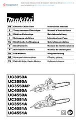 Makita UC3550AP Manual De Instrucciones