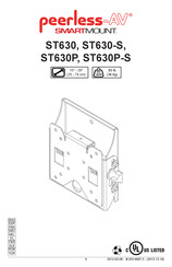 peerless-AV ST630P-S Manual De Instrucciones