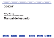 Denon AVC-A110 Manual Del Usuario