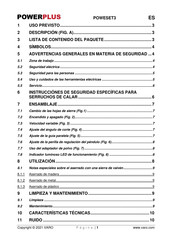 Powerplus POWESET3 Manual De Instrucciones