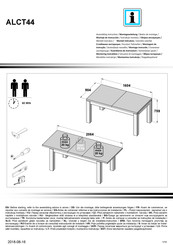 Forte ALCT44 Instrucciones De Montaje