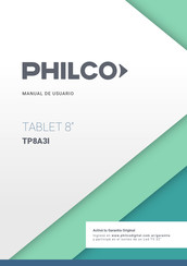 Philco TP8A3I Manual De Usuario