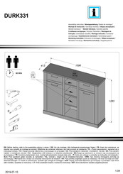 Forte DURK331 Instrucciones De Montaje