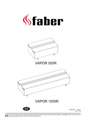 Faber VAPOR 1000R Manual De Instrucciones