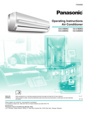 Panasonic CU-C24DKU Manual De Instrucciones