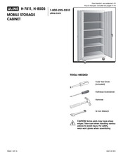 Uline H-7811 Instrucciones De Montaje