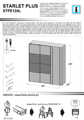 Forte STARLET PLUS STPE124L Instrucciones De Montaje