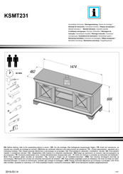 Forte KASHMIR KSMT231 Instrucciones De Montaje