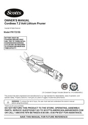 Scotts PR17215S Manual Del Propietário